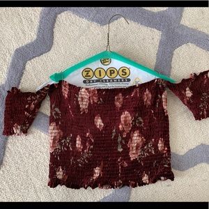 Floral Off the Shoulder Top